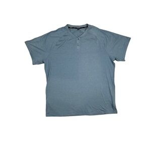 Public Rec Go To Short Sleeve Henley Shirt‎ Soft Stretch Comfort, Size 2XL